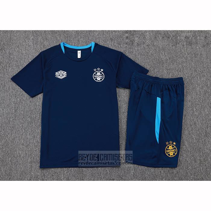 Chandal del Gremio Manga Corta 2025-2026 Azul Oscuro - Pantalon Corto